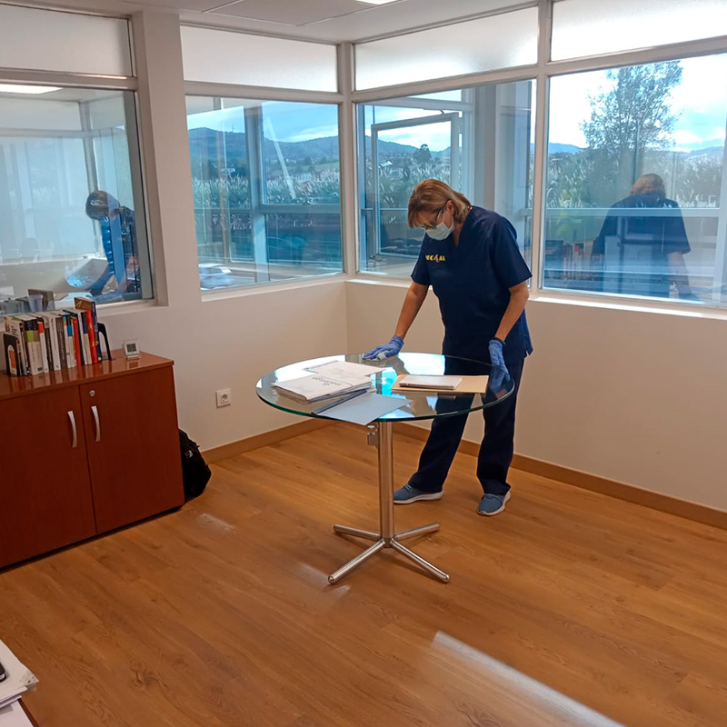 Limpieza de oficinas en Cantabria